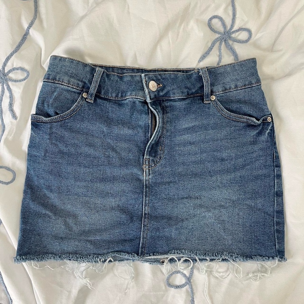 Denim Blue Skirt